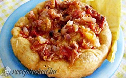 Lecsós házi lángos