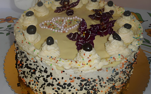 Citromkrémes torta