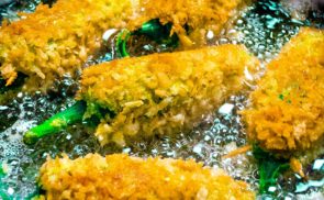 Cheddar sajtos jalapeno poppers