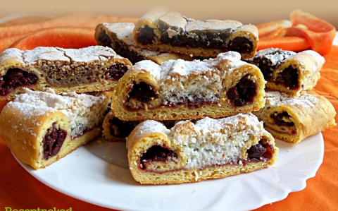 3 ízes, habos rolni