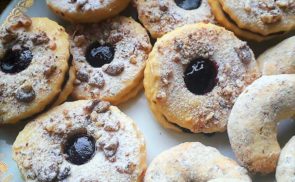 Citromos-lekváros linzer és kifli