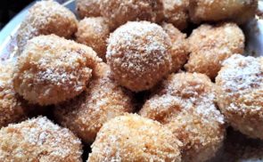Túró töltelékes mini gombócok
