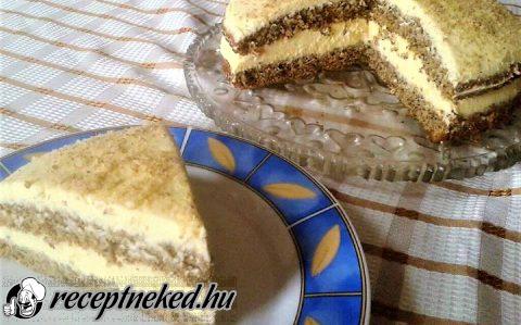 Vaníliakrémes torta