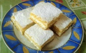 Vaníliás, túrós pite