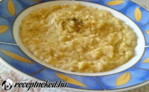 Kapros tökfőzelék recept