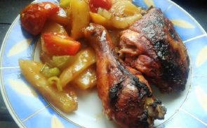 Ketchupos-barbecue-s csirkecomb