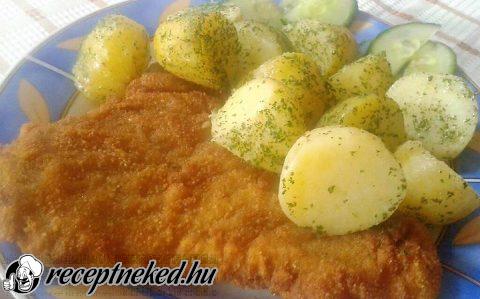 Rántott fokhagymás tarja