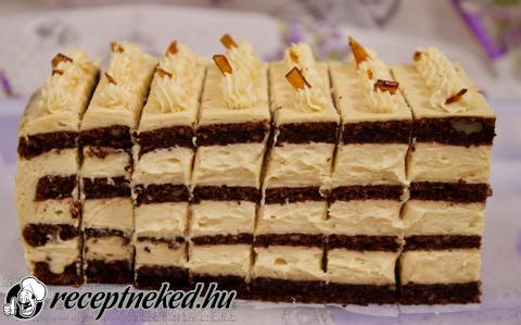 Tejkaramellás szelet