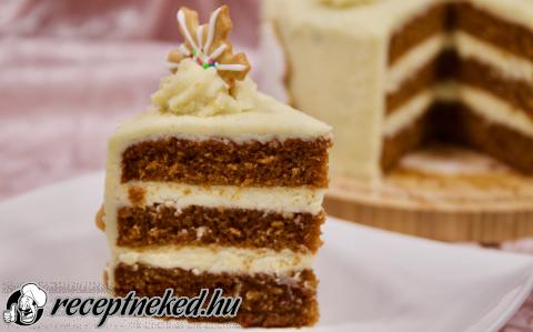 Mézeskalács torta