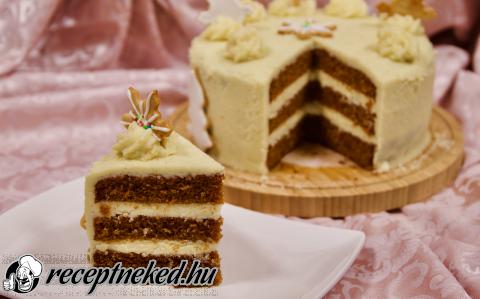 Mézeskalács torta
