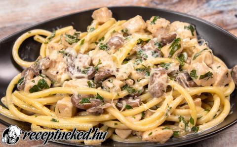 Csirkés alfredo