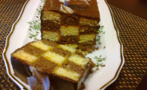 Sakktábla szelet