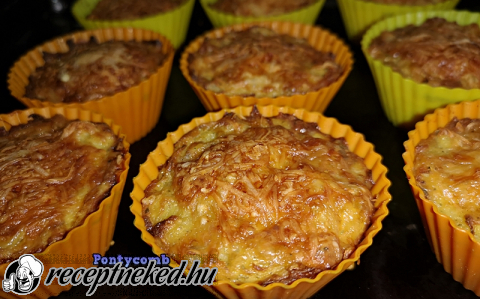 Burgonyaköret muffin