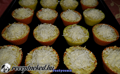 Burgonyaköret muffin