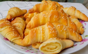 Gyors, csavart vajas kifli