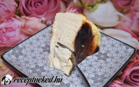 San Sebastian sajttorta