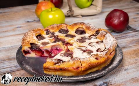 Szilvás clafoutis