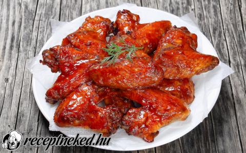 Mézes BBQ csirkeszárny