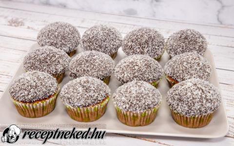 Kókuszkocka muffin