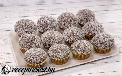 Kókuszkocka muffin