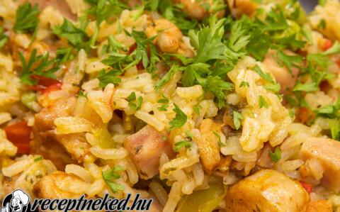 Csirke jambalaya
