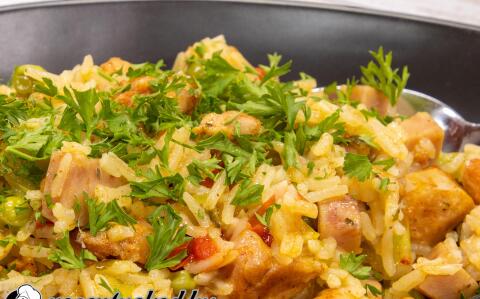 Csirke jambalaya