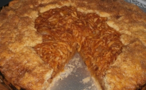 Almás galette