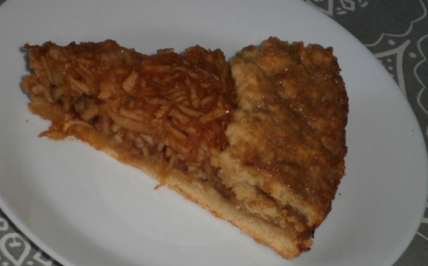 Almás galette