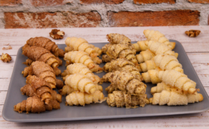 Mini kürtőskalács kiflik