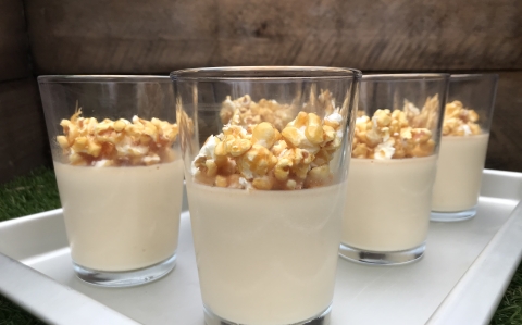 Sóskaramellás pannacotta