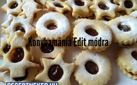 Klasszikus lekváros linzer