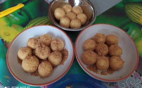 Mini túrógombóc