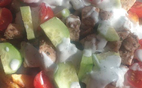 Gyros tál