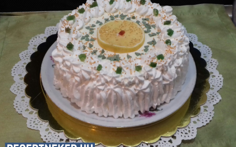 Mascarponés citromtorta