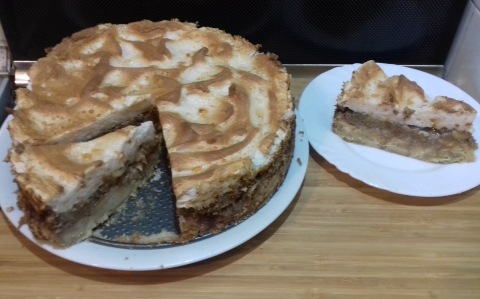 Máglyarakás torta