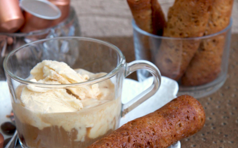 Affogato kávés karamell rudacskák
