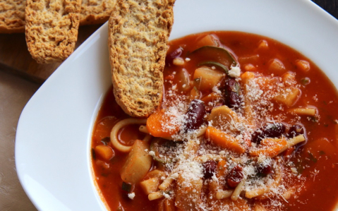 Minestrone leves
