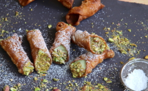 Pisztáciás cannoli