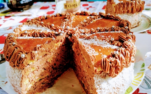 Dobos torta gluténmentesen
