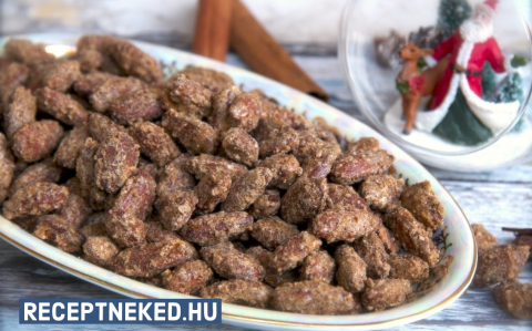 Cukrozott fahéjas mandula