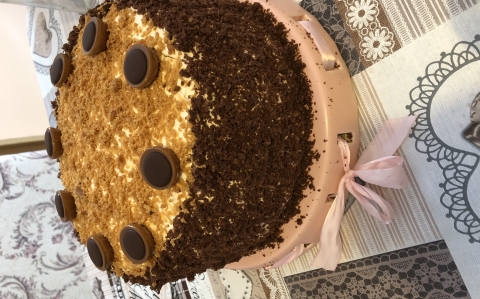 Toffifee torta