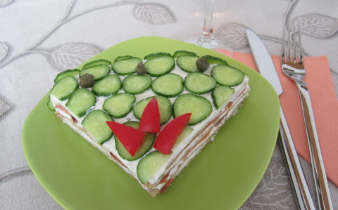 Hajdina palacsinta torta