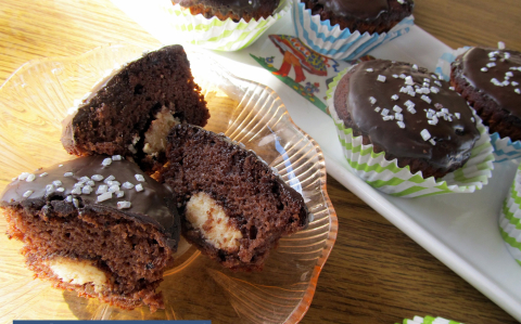 Túró Rudi muffin