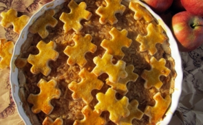 Gluténmentes almás pite