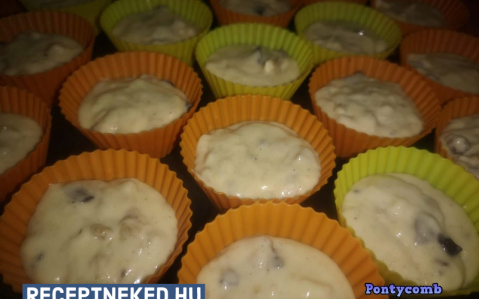 Banános-csokis muffin