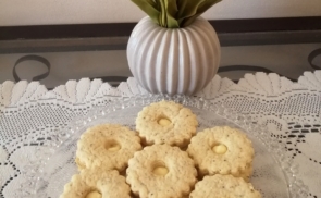 Citromos krémmel töltött linzer