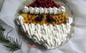Csicseriborsólisztes gofri