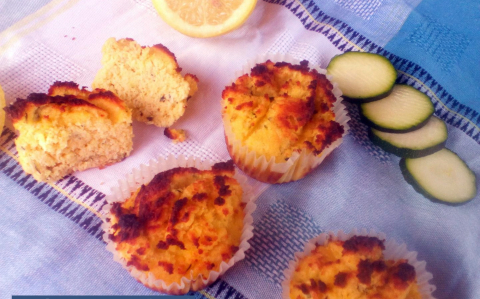 Citromos muffin gluténmentesen