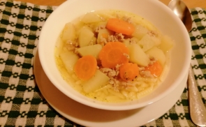 Darált húsos leves