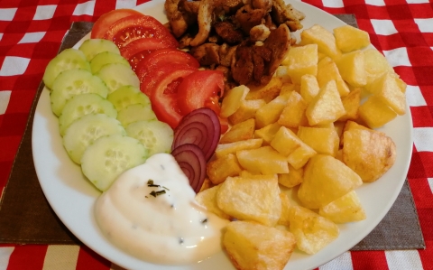 Fűszeres sült csirkemell